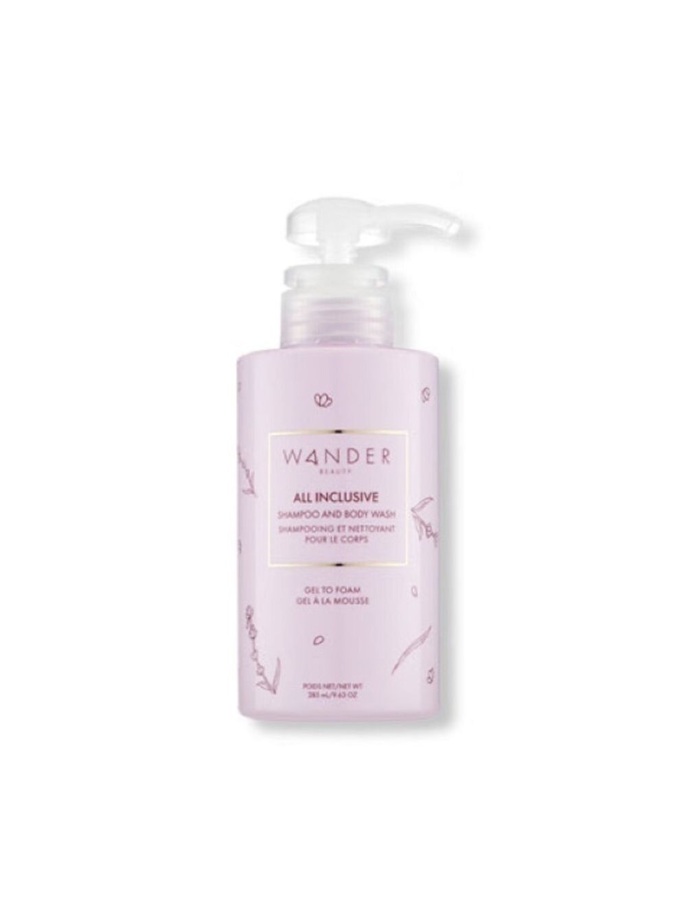 Wander All Inclusive Shampoo and Body Wash